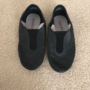 Black jazz dance shoes - size 13